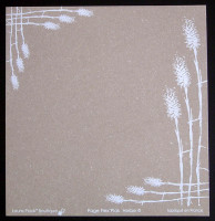 Plaque de Flex'Plak imprimé Herbe 19x19cm