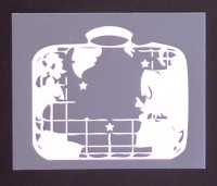 Onglet imprimé Valise