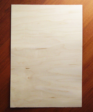 Feuille de Bois souple 21x30cm