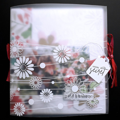 Kit Mini-Album Jardin Secret