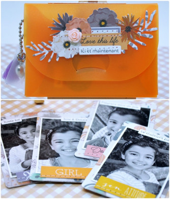 Kit  Boite Nina + Mini-Album cartes :