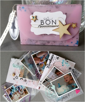 Kit  Boite Nina + Mini-Album cartes :