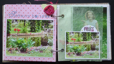 FT n°87 Kit Mini-Album Détente Fleurie