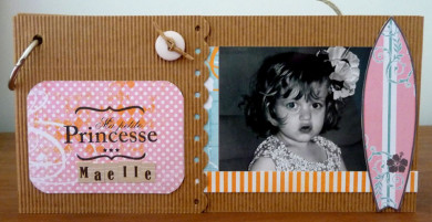 FT n°11 Mini-Album en carton microcannelé