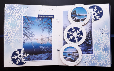 Kit Mini-Album Sous les Flocons