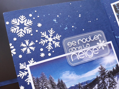 Kit Mini-Album Sous les Flocons