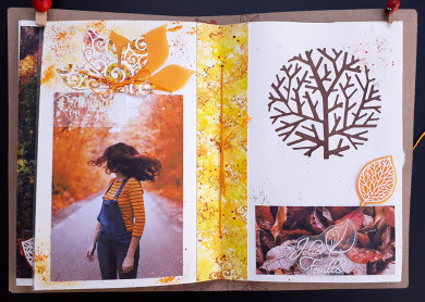 Kit Mini-Album Balade d'Automne