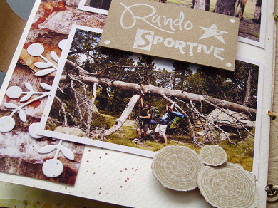 Kit Mini-Album En Montagne
