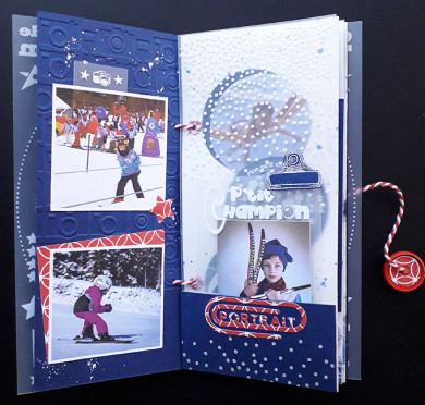 Kit Mini-Album Sport en Famille