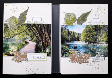 Kit Mini-Album En pleine Nature