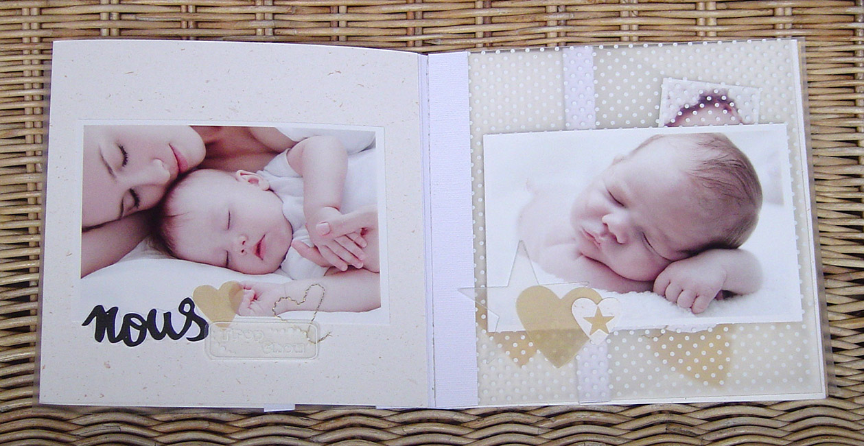 Kit Mini-Album Naissance I Love You - Laura Pack Boutique, Scrapbooking  Créatif